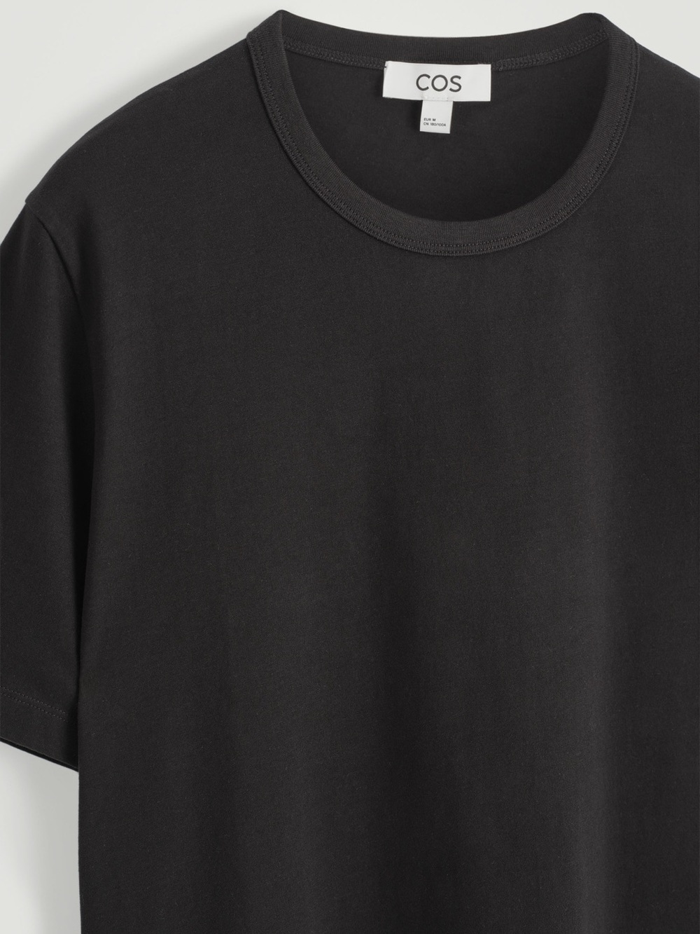 COS Black Short Sleeve Crew Neck T-Shirt